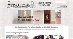 Desktop Screenshot of pivotstove.com.au