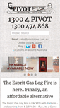 Mobile Screenshot of pivotstove.com.au